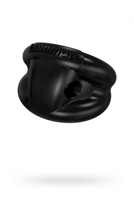 Чёрное эрекционное виброкольцо Strength - Bathmate - в Омске купить с доставкой