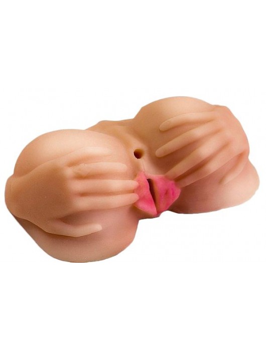 Вагина с виброяйцом на выносным пульте управления вибрацией - LOVETOY (А-Полимер) - в Омске купить с доставкой