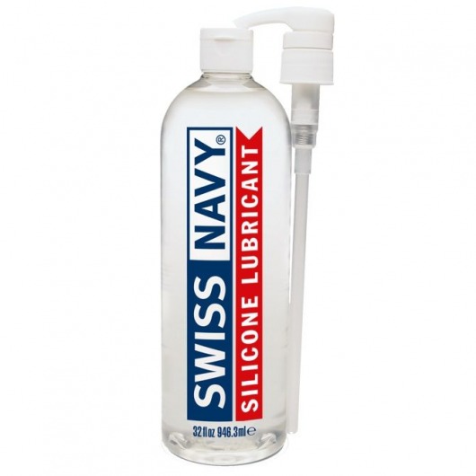 Лубрикант на силиконовой основе Swiss Navy Silicone Based Lube - 946,3 мл. - Swiss navy - купить с доставкой в Омске