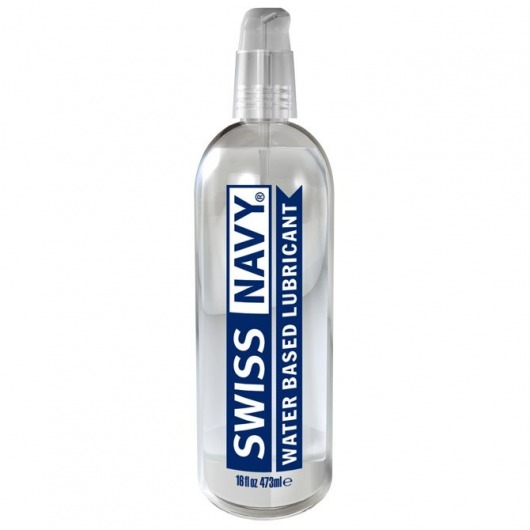 Лубрикант Swiss Navy Water Based Lube на водной основе - 473 мл. - Swiss navy - купить с доставкой в Омске