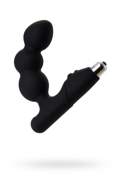 Чёрный вибростимулятор простаты Erotist - Erotist Adult Toys - в Омске купить с доставкой