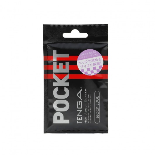 Карманный мастурбатор BLOCK EDGE - Tenga - в Омске купить с доставкой