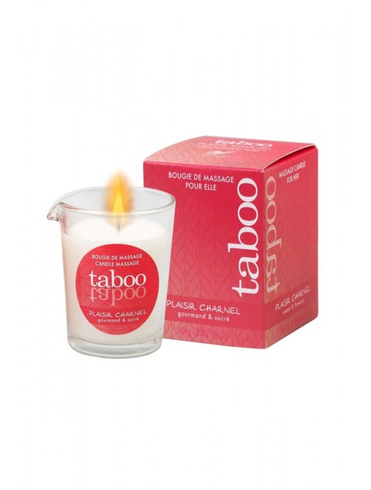 Массажное аромамасло с афродизиаками для женщин RUF Taboo Plaisir charnel - 60 гр. - RUF - купить с доставкой в Омске