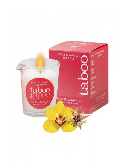 Массажное аромамасло с афродизиаками для женщин RUF Taboo Plaisir charnel - 60 гр. - RUF - купить с доставкой в Омске