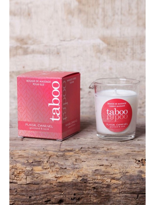 Массажное аромамасло с афродизиаками для женщин RUF Taboo Plaisir charnel - 60 гр. - RUF - купить с доставкой в Омске
