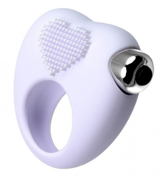 Белое виброкольцо для продления полового акта JOS MOYS - JOS - в Омске купить с доставкой