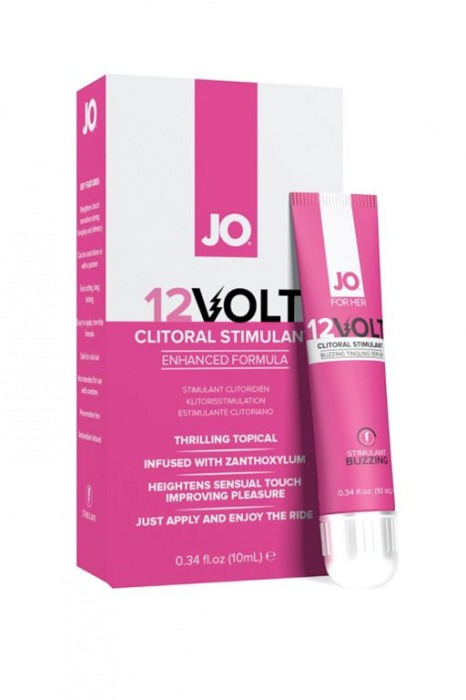 Возбуждающая сыворотка мощного действия JO Volt 12V - 10 мл. - System JO - купить с доставкой в Омске