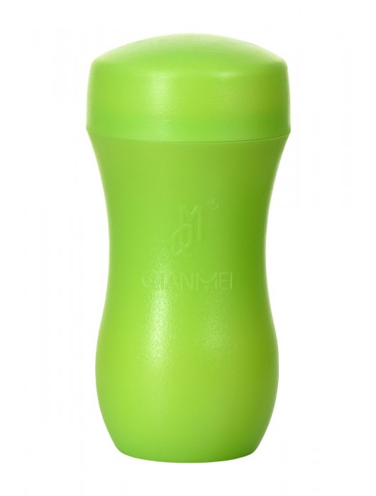 Мастурбатор-вагина A-Toys в зеленой колбе - A-toys - в Омске купить с доставкой