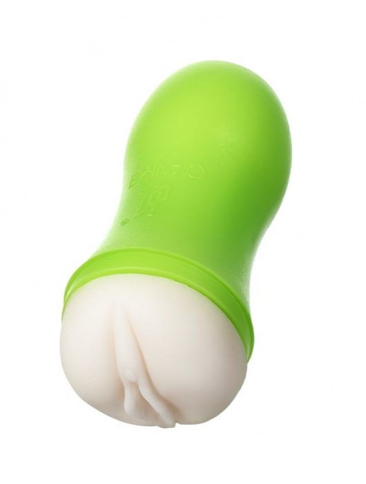 Мастурбатор-вагина A-Toys в зеленой колбе - A-toys - в Омске купить с доставкой