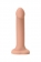 Телесный фаллос с имитацией эякуляции Silicon Cum Dildo L - 19,6 см. - Strap-on-me