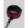 Красно-черные оковы Reversible Faux Leather Ankle Cuffs - Fifty Shades of Grey - купить с доставкой в Омске