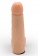 Фаллоимитатор телесного цвета на трусиках с плугом - 16,5 см. - LOVETOY (А-Полимер) - купить с доставкой в Омске