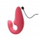 Розовый вибромассажер для двойной стимуляции Womanizer Blend - Womanizer купить в Омске с доставкой в Orgasmix.ru Розовый вибромассажер для двойной стимуляции Womanizer Blend - Womanizer